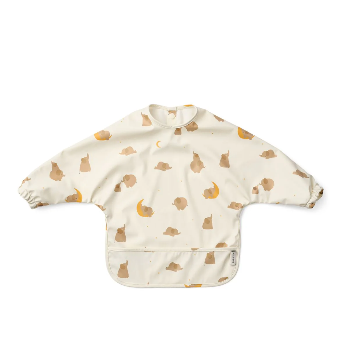 MERLE Cape Bib - Elephant / Creme de la creme