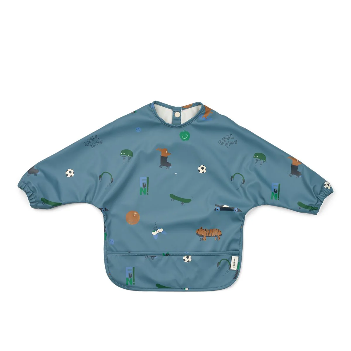 MERLE Cape Bib - Fun / Beach blue