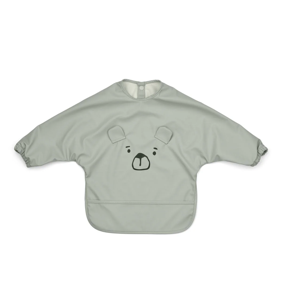 MERLE Cape Bib - Mr bear dove blue