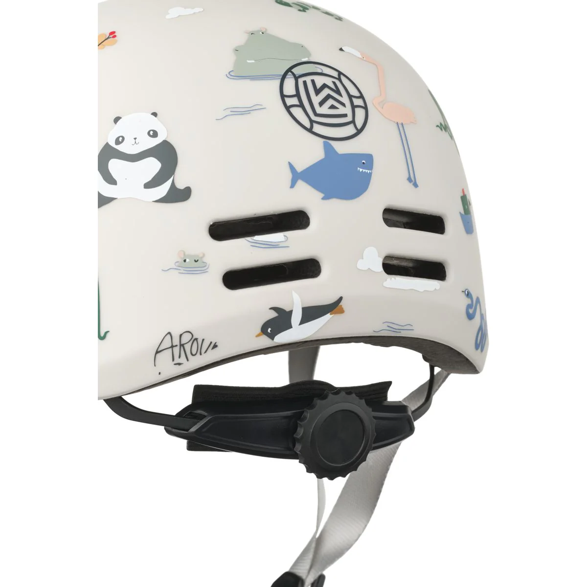 Milly Bike Helmet - Around the world / Sandy - Image 2