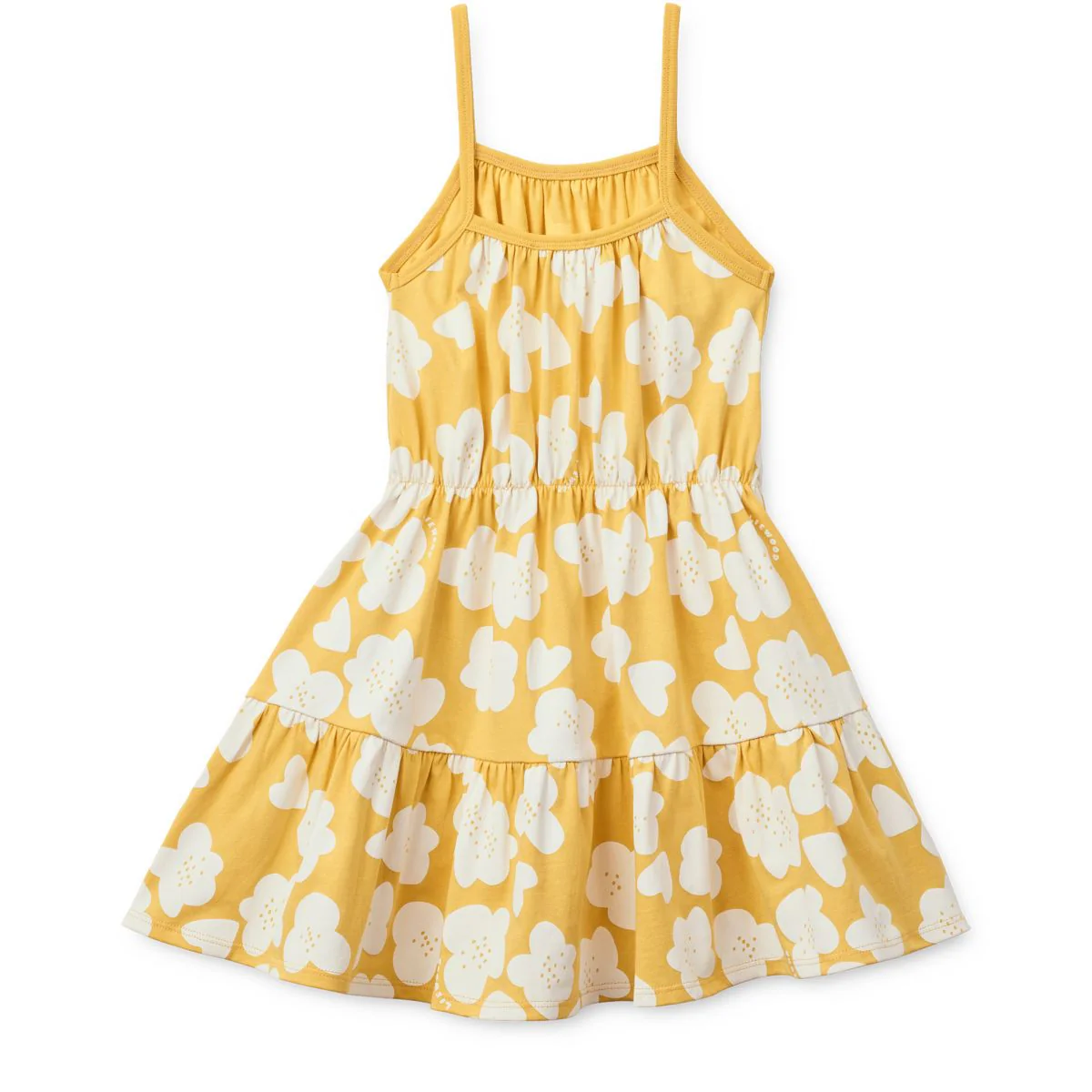 Mollie Dress - Flower / Lemon yellow - Image 2