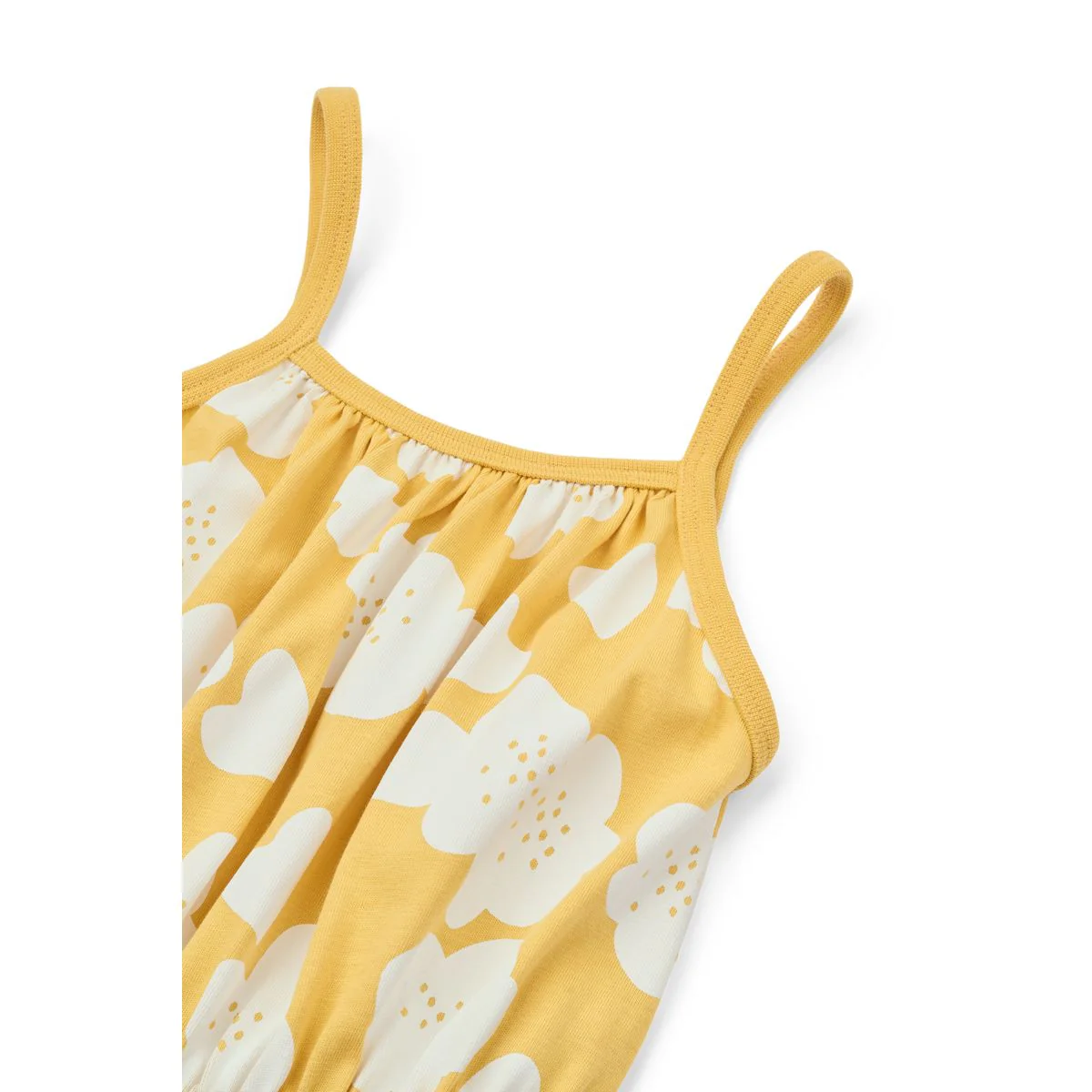 Mollie Dress - Flower / Lemon yellow - Image 3