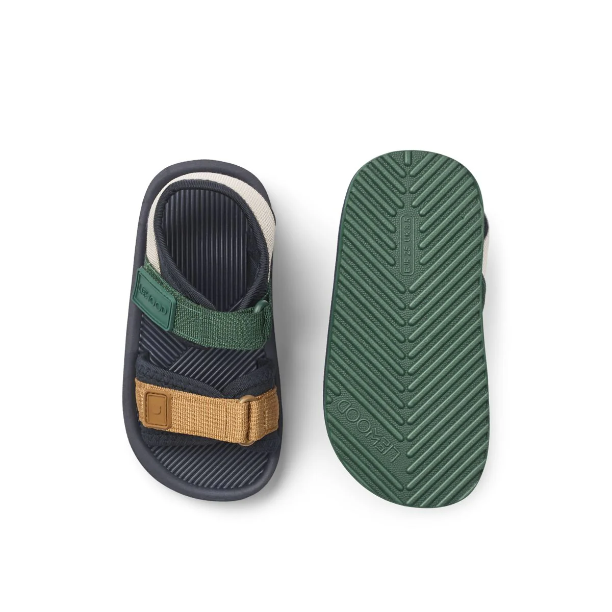 Monty strap Sandals - Classic navy multi mix - Image 2