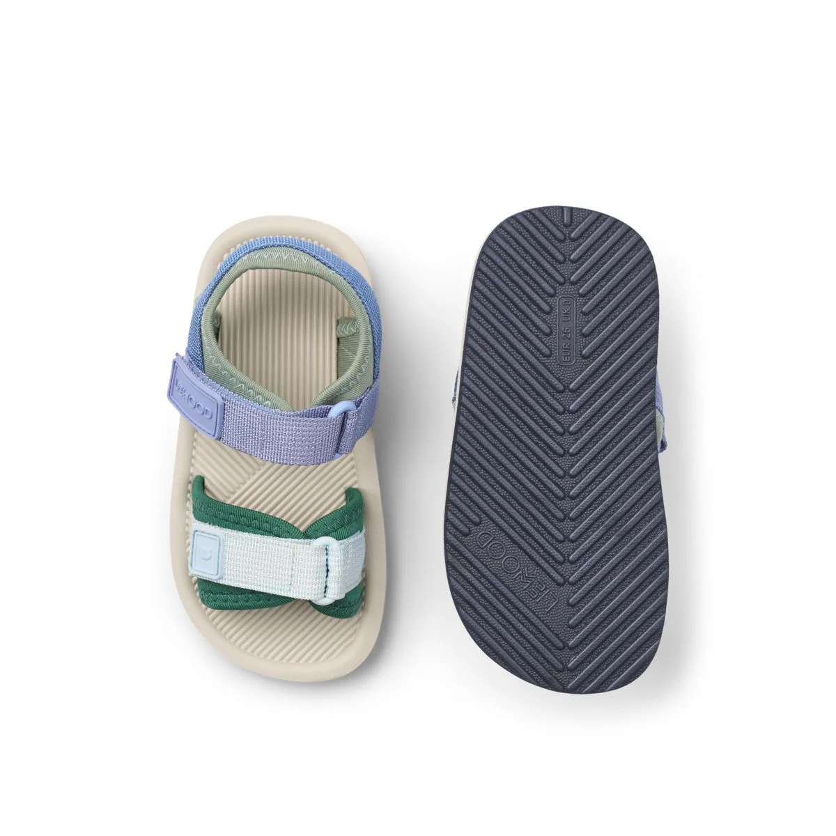Monty strap Sandals - Peppermint multi mix - Image 2