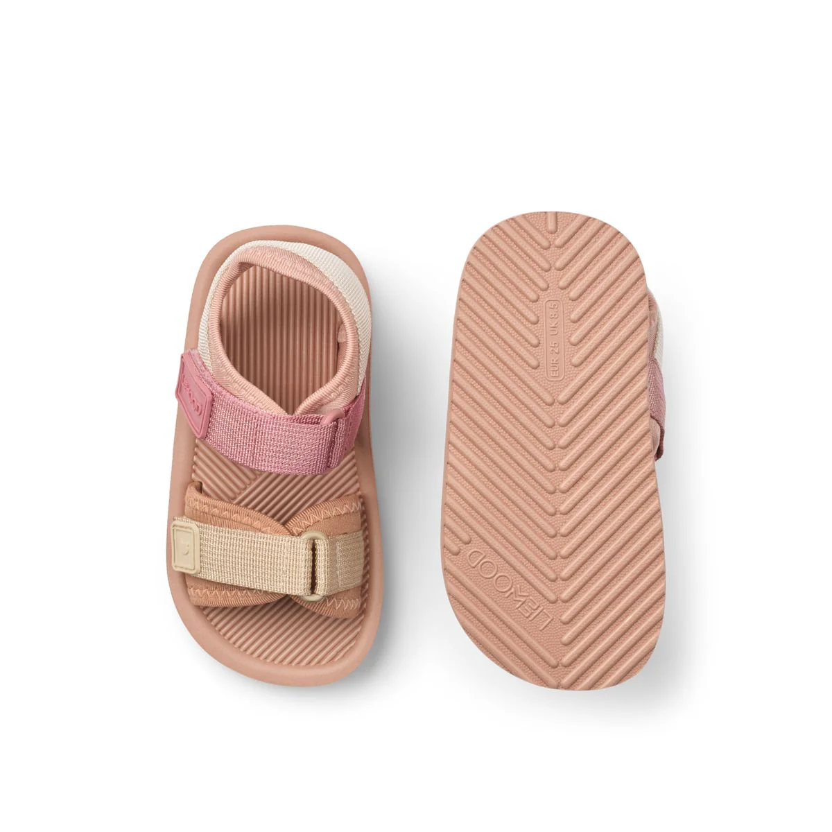 Monty strap Sandals - Tuscany rose multi mix - Image 2