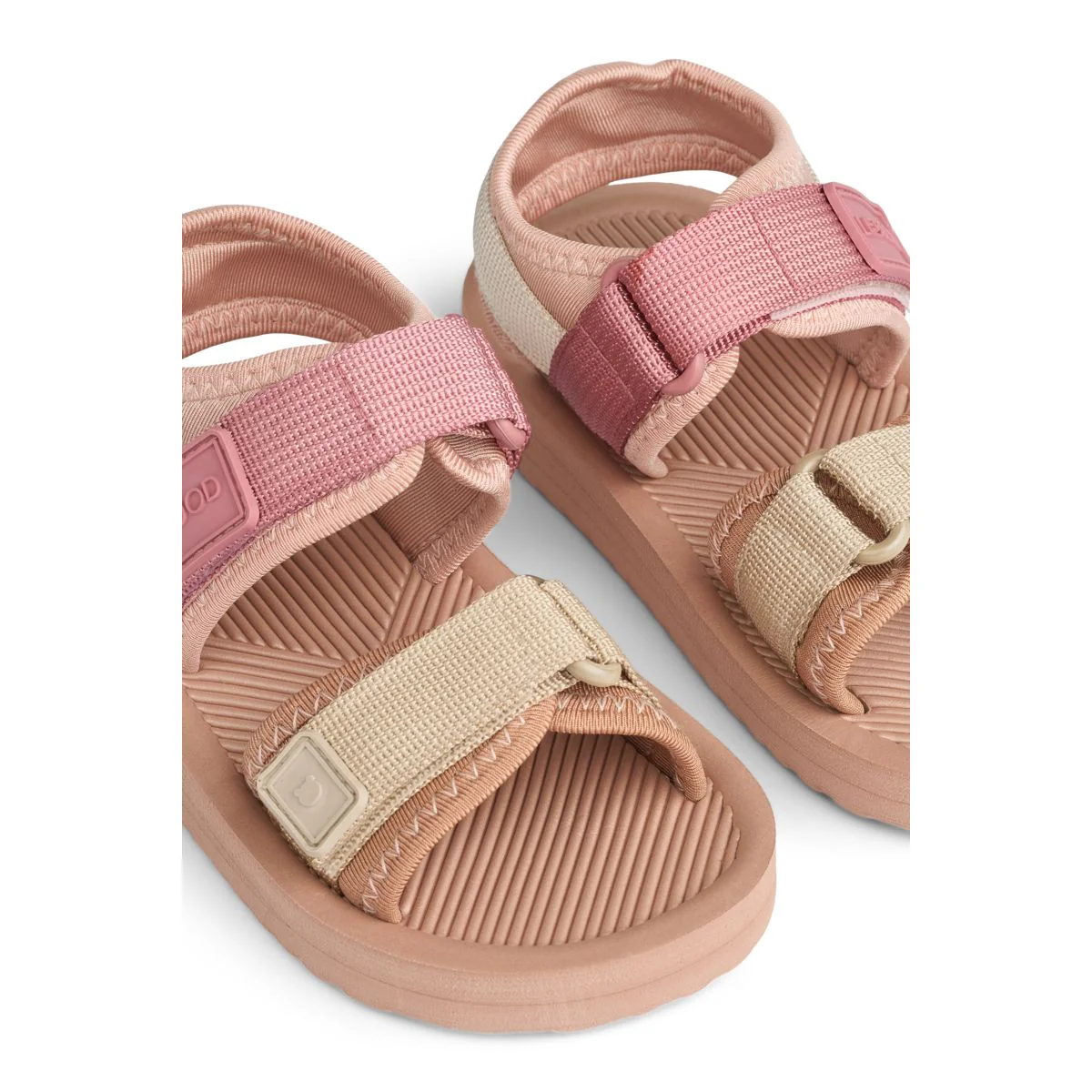 Monty strap Sandals - Tuscany rose multi mix - Image 4