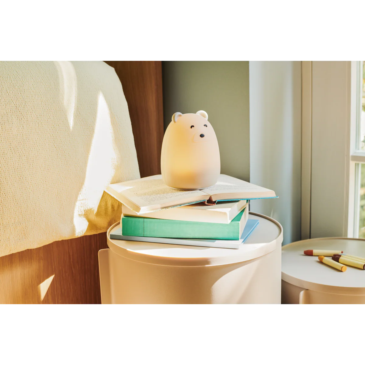 Winston Night Light - Mr bear dove blue - Image 5