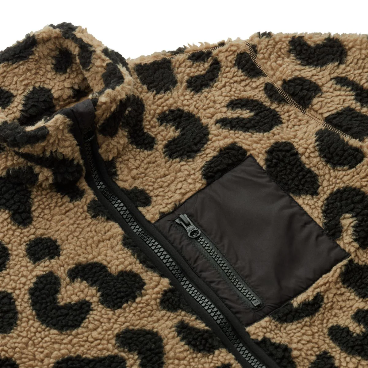 Nelson Pile Jacket For Adults - Mega leo / Oat mix - Image 3