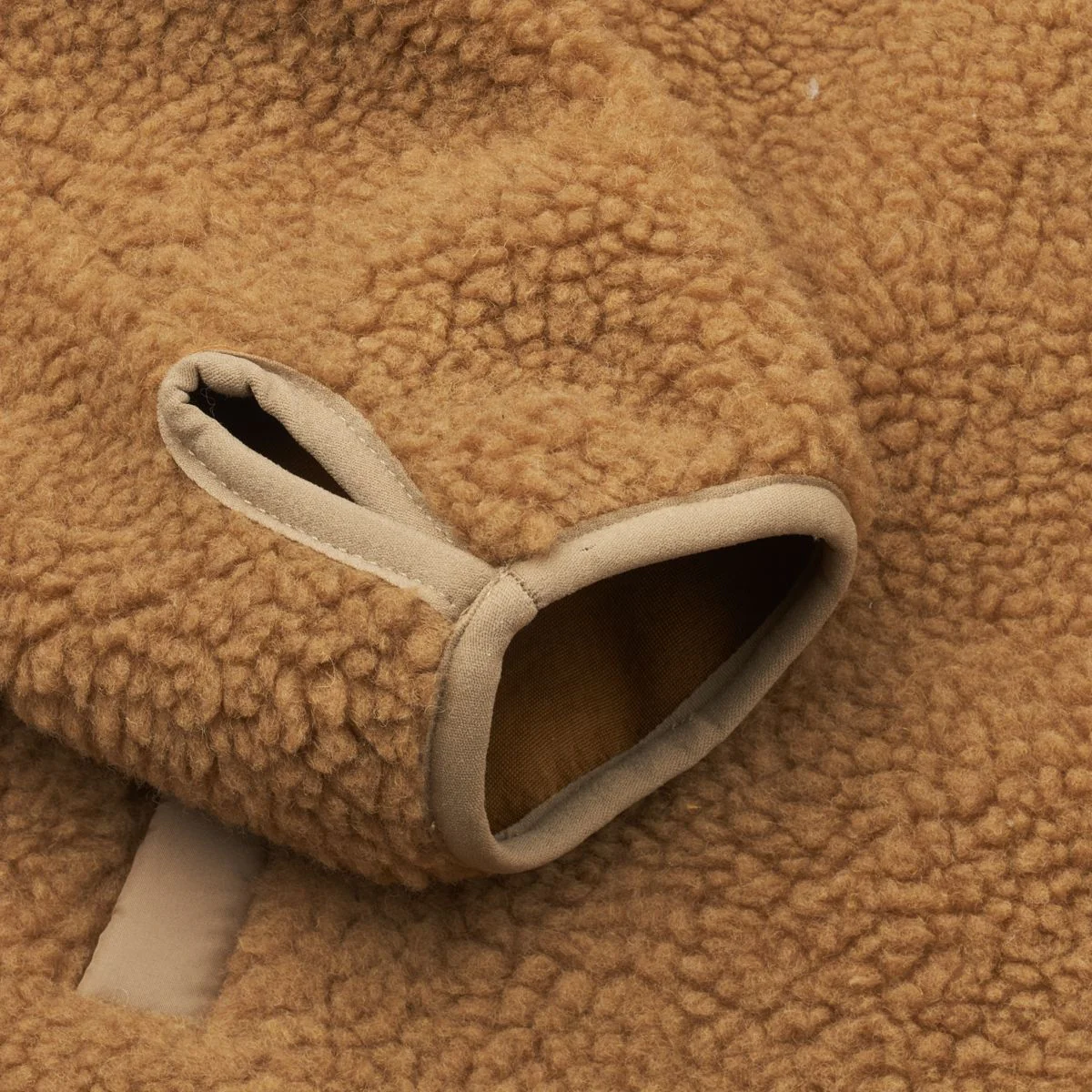 Nelson Pile Jacket For Adults - Golden caramel oat mix - Image 4