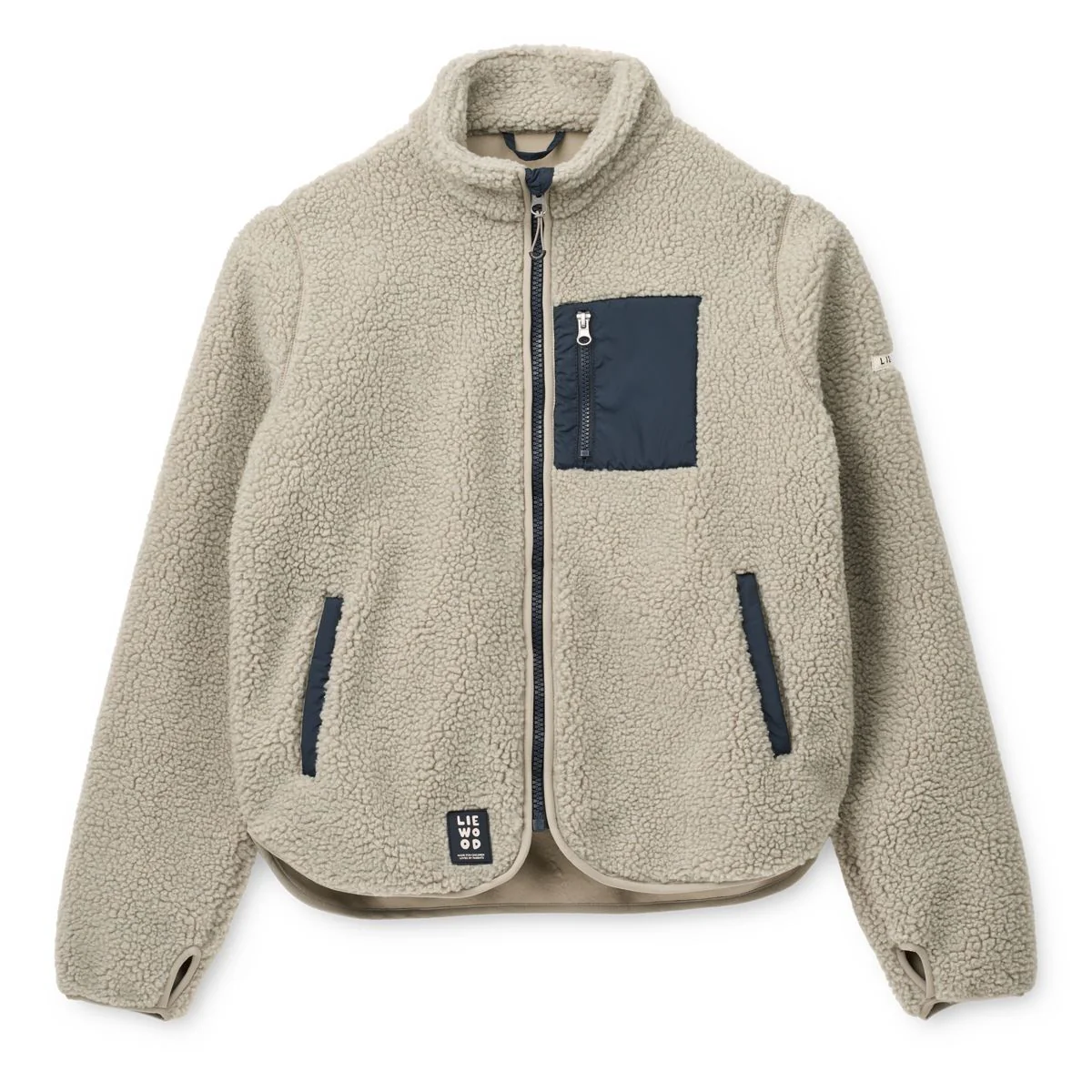 Nelson Pile Jacket For Adults - Mist