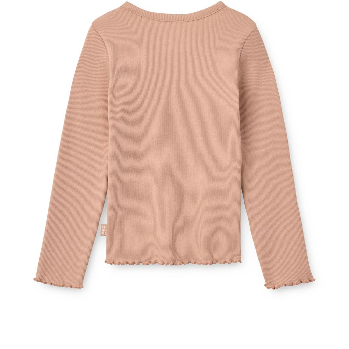 Nieve Long-sleeve Rib T-shirt - Pale tuscany - Image 2
