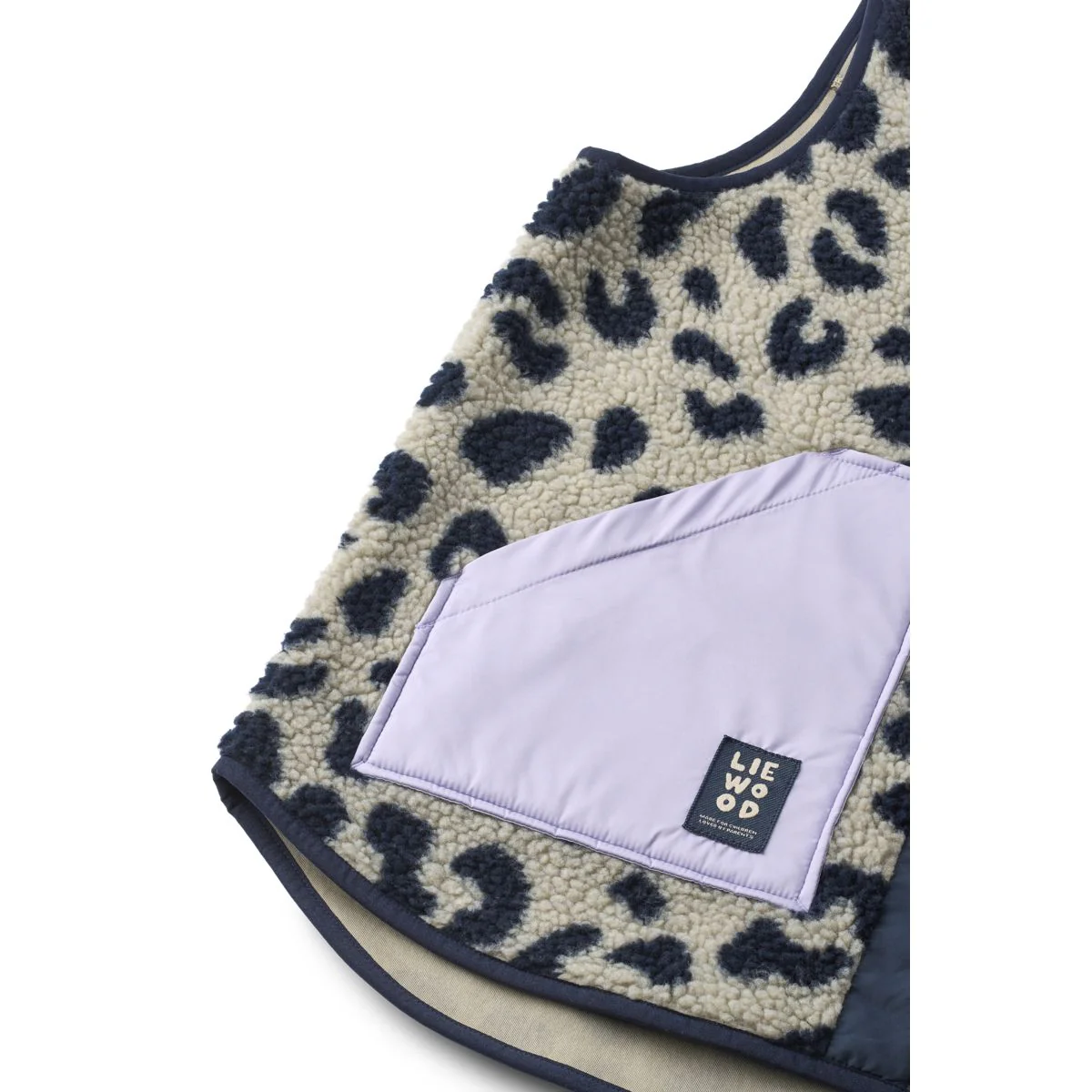 Nilu Adult Pile Vest - Mega leo / Mist mix - Image 4