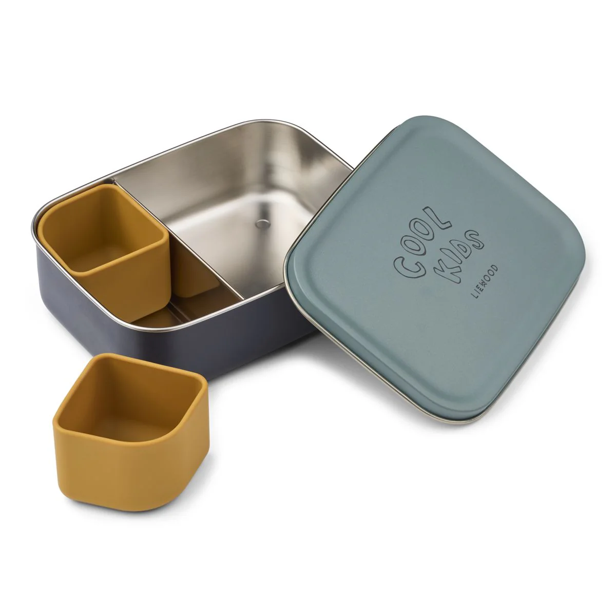 Nina Stainless Steel Lunchbox - Cool kids / Dusty peppermint - Image 2