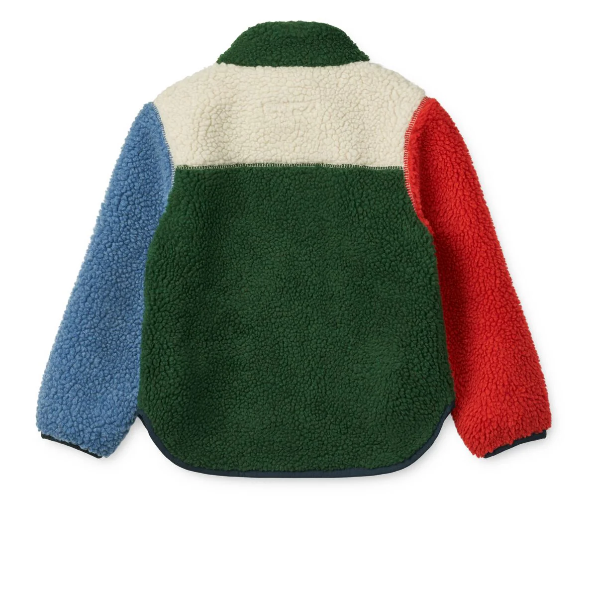 Noam Pile Jacket - Garden green multi mix - Image 2