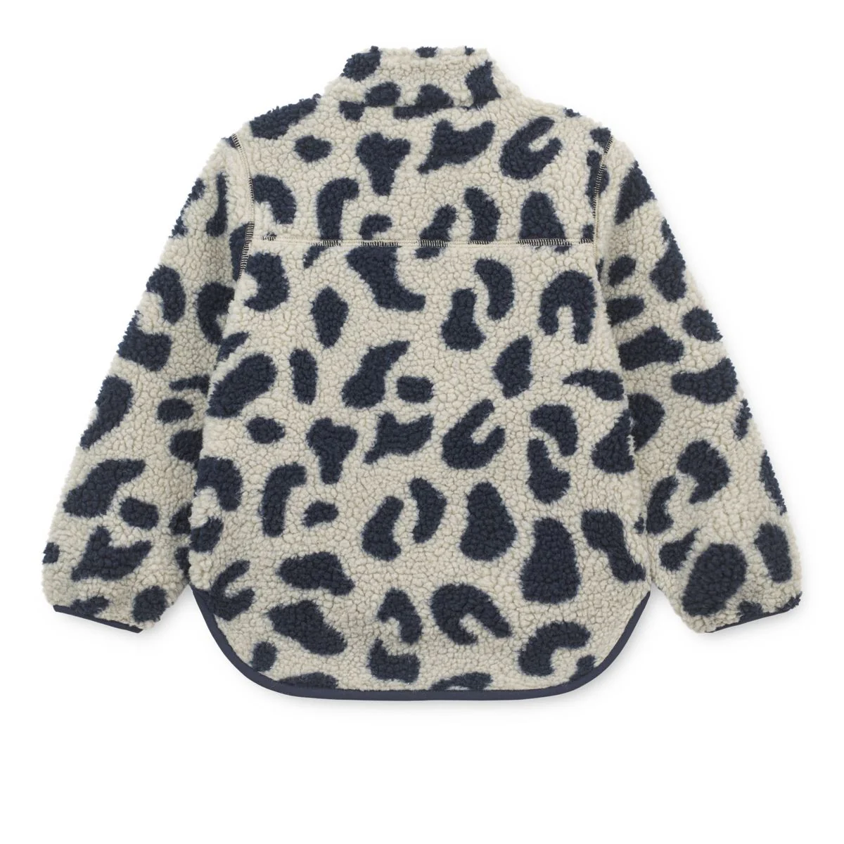 NOAM Pile Jacket - Mega Leo mist / Classic Navy - Image 2