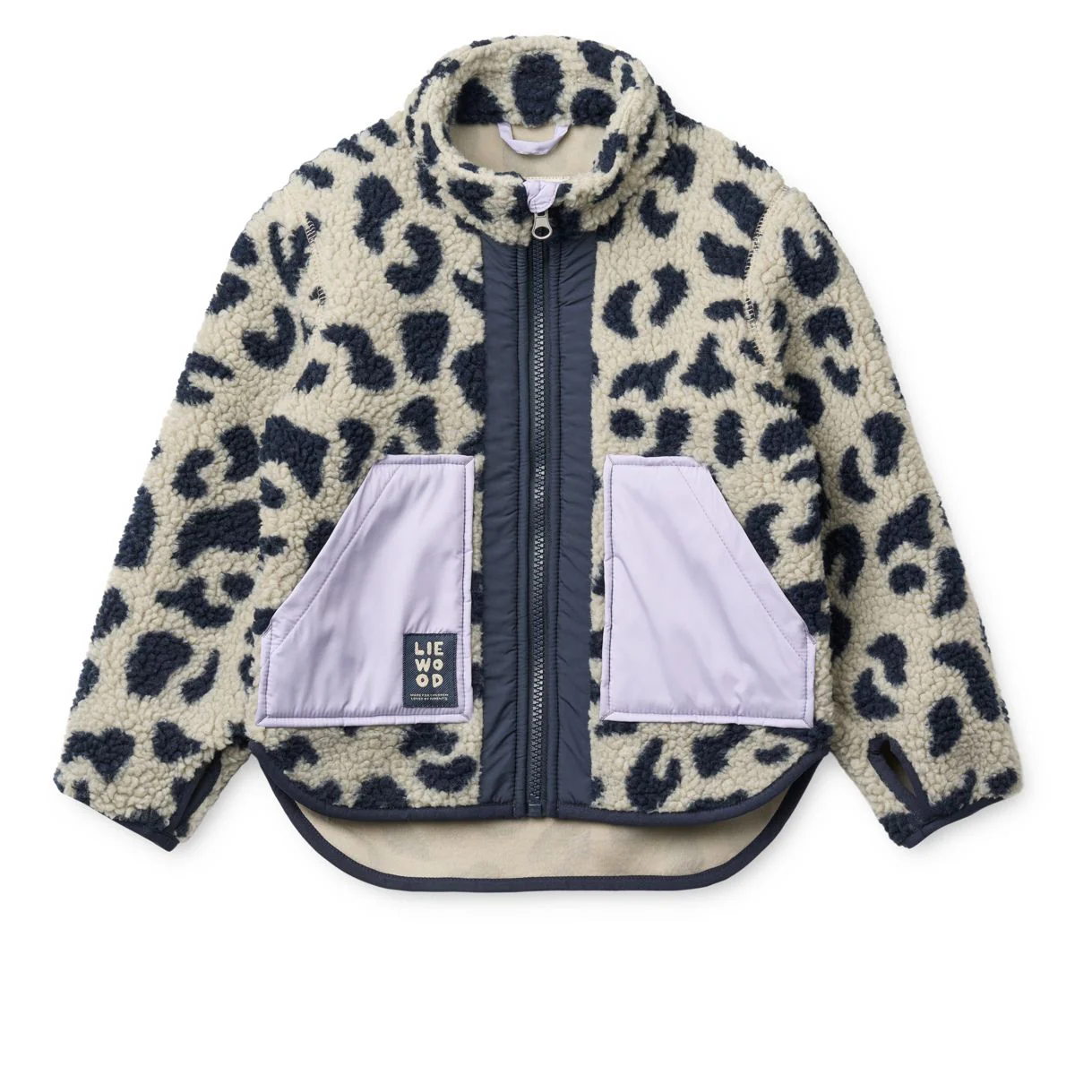 Noam Pile Jacket - Mega leo / Mist mix