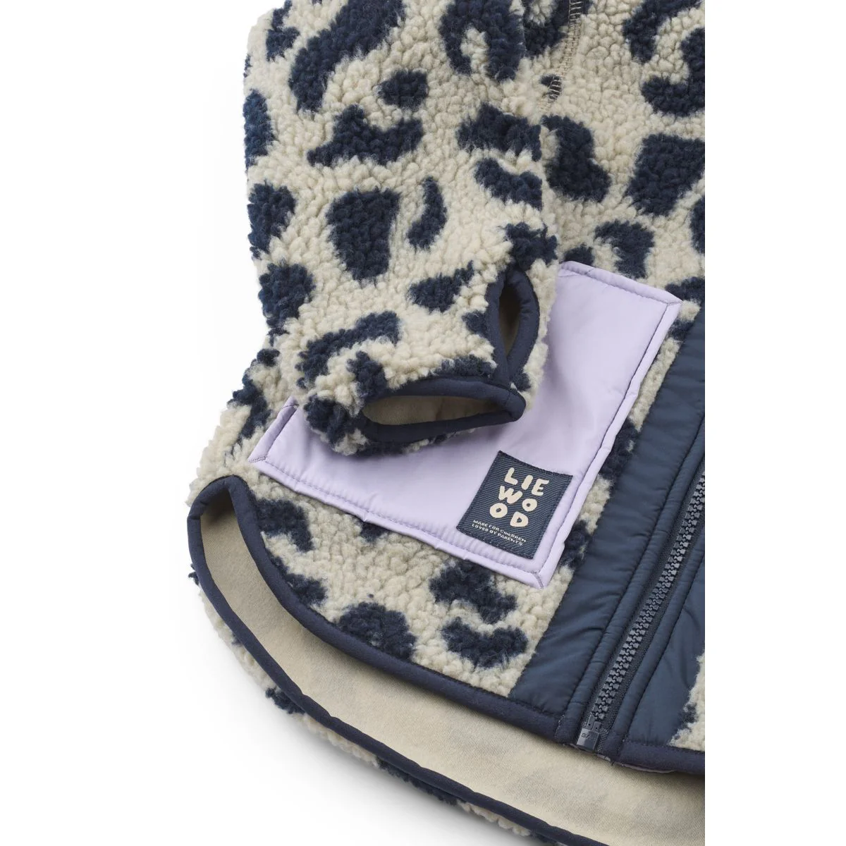 Noam Pile Jacket - Mega leo / Mist mix - Image 4