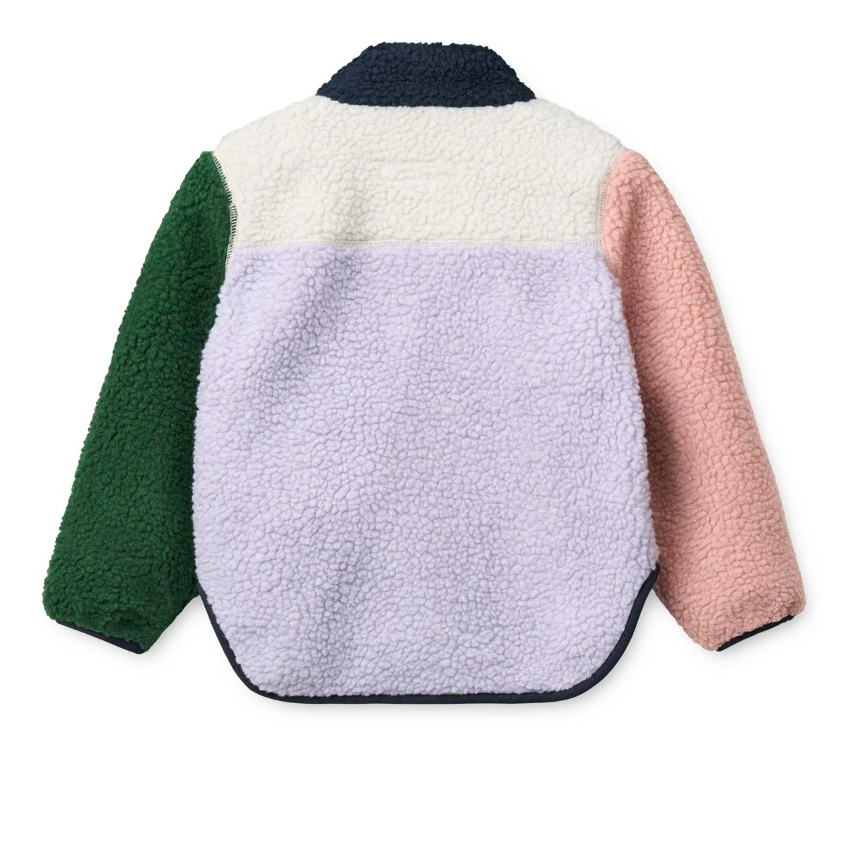 Noam Pile Jacket - Rose blush multi mix - Image 2