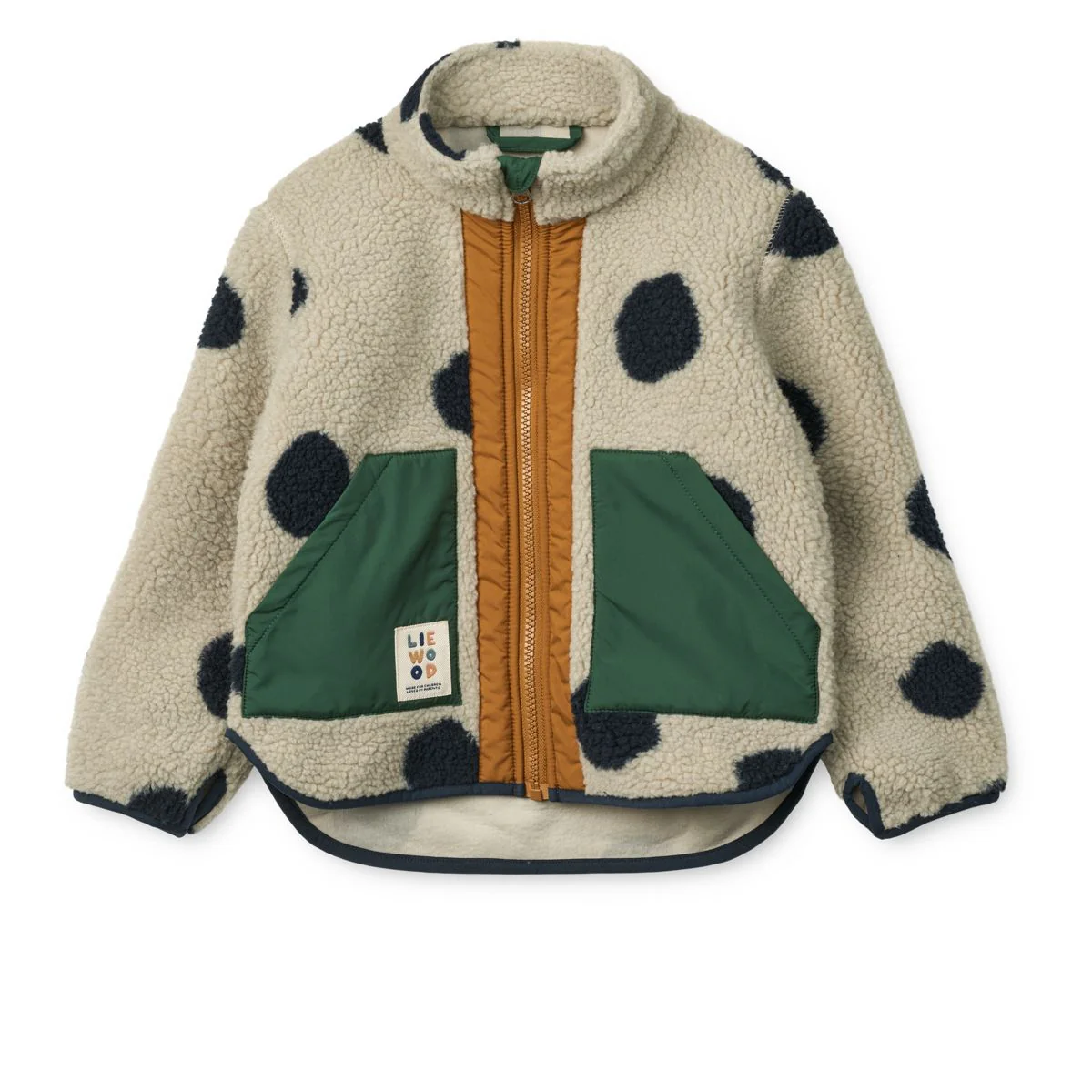 Noam Pile Jacket - Spot dots / Mist