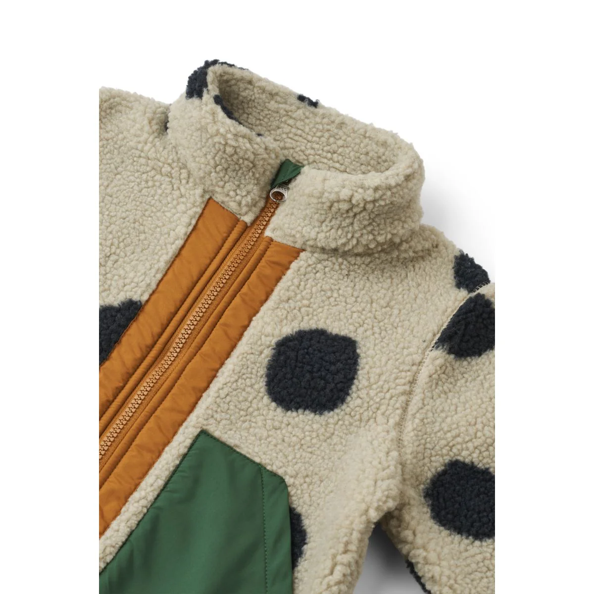 Noam Pile Jacket - Spot dots / Mist - Image 3