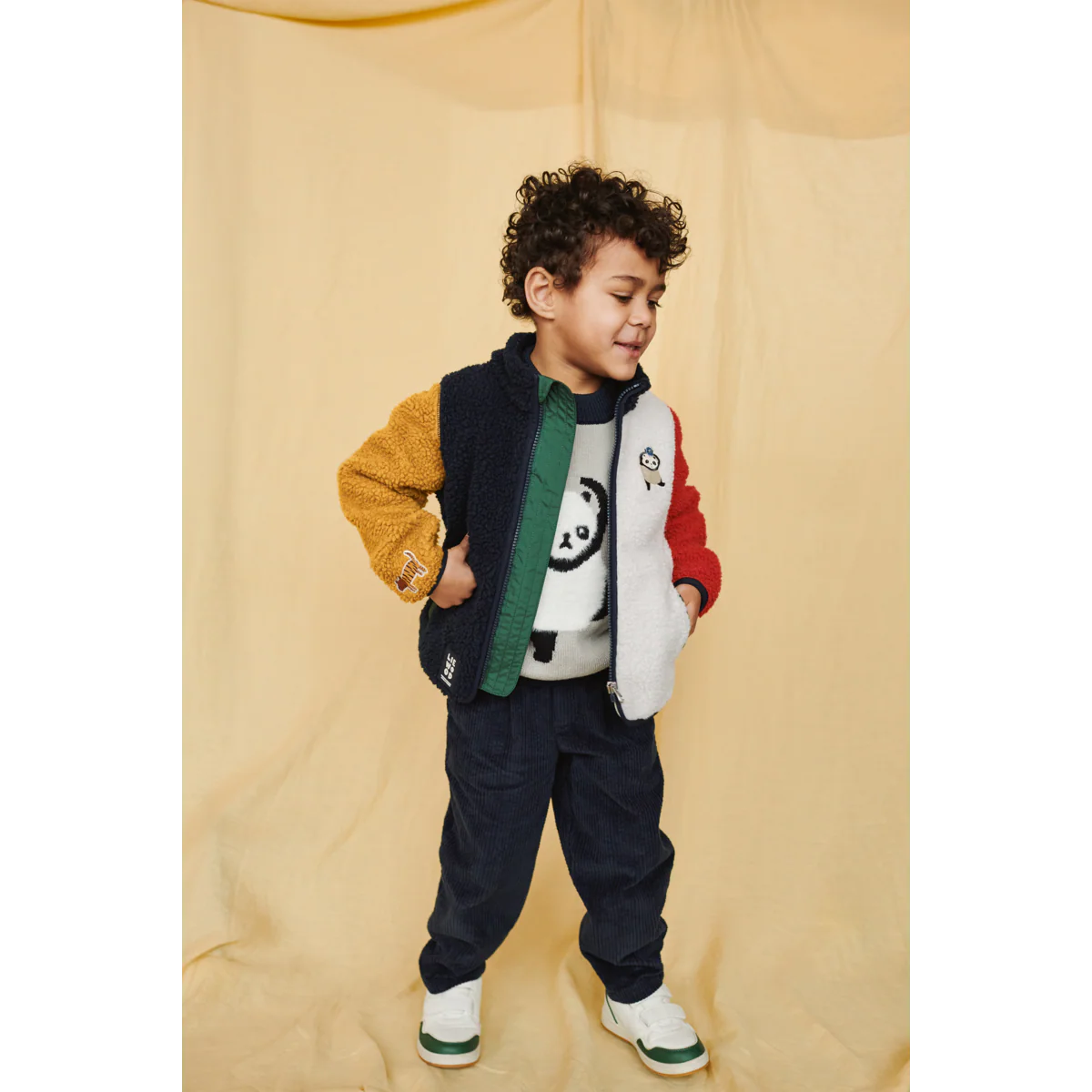 Nolan Pile Jacket - Around the world multi mix - Image 5