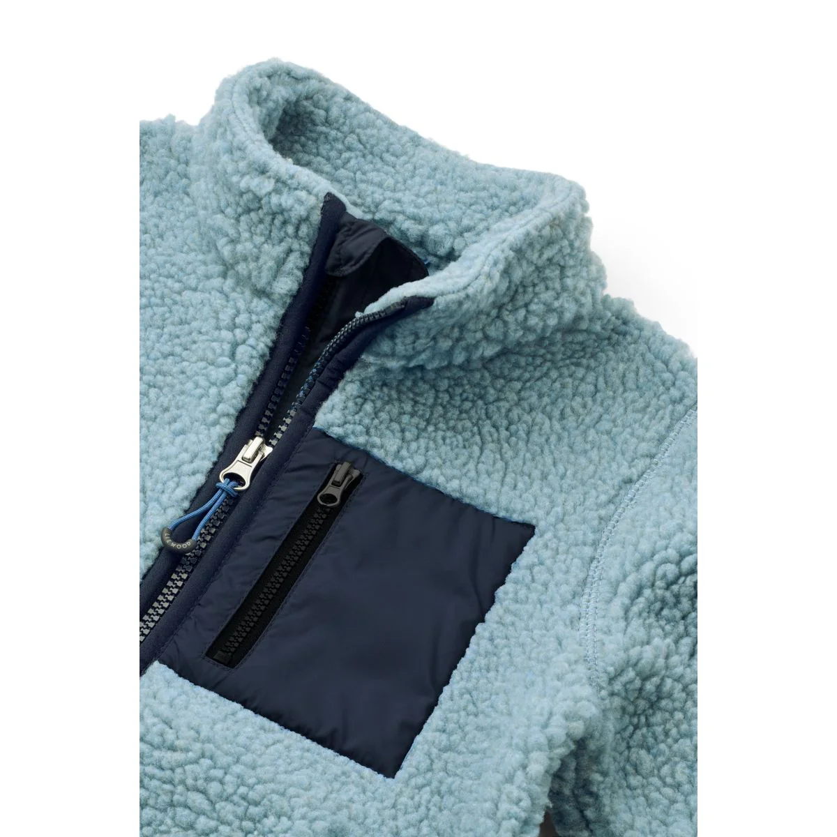 Nolan Pile Jacket - Beach blue - Image 3