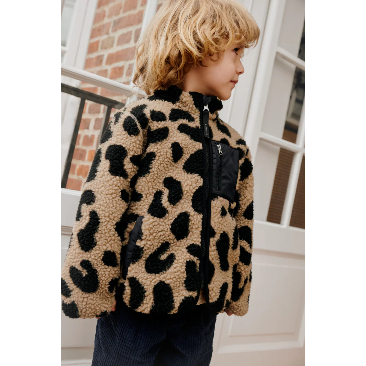 Nolan Pile Jacket - Mega leo / Oat mix - Image 5