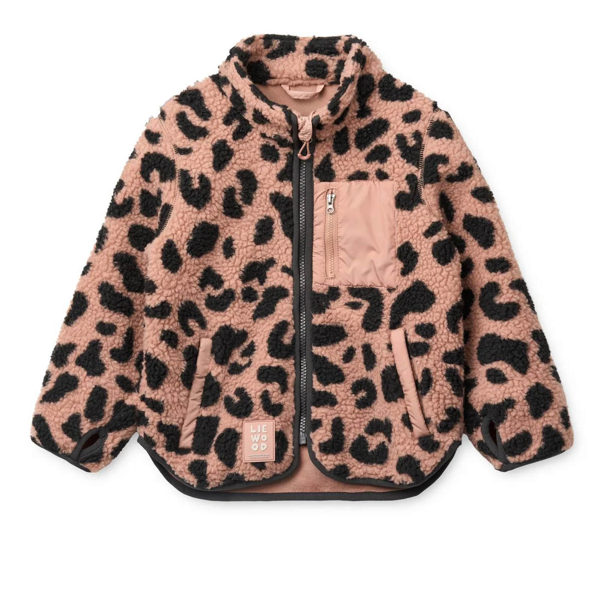 Nolan Pile Jacket - Mega leo / Pale tuscany