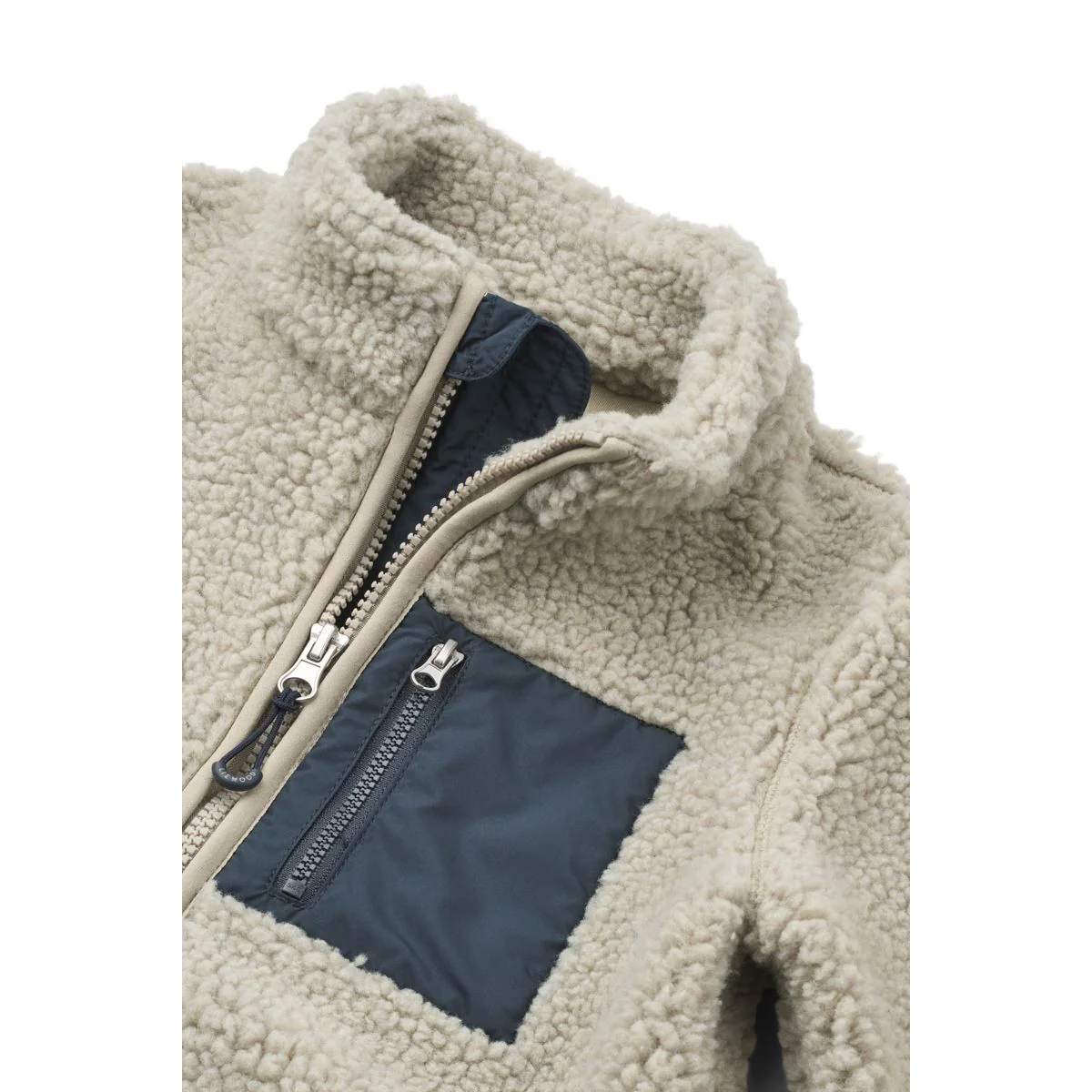 Nolan Pile Jacket - Mist - Image 3