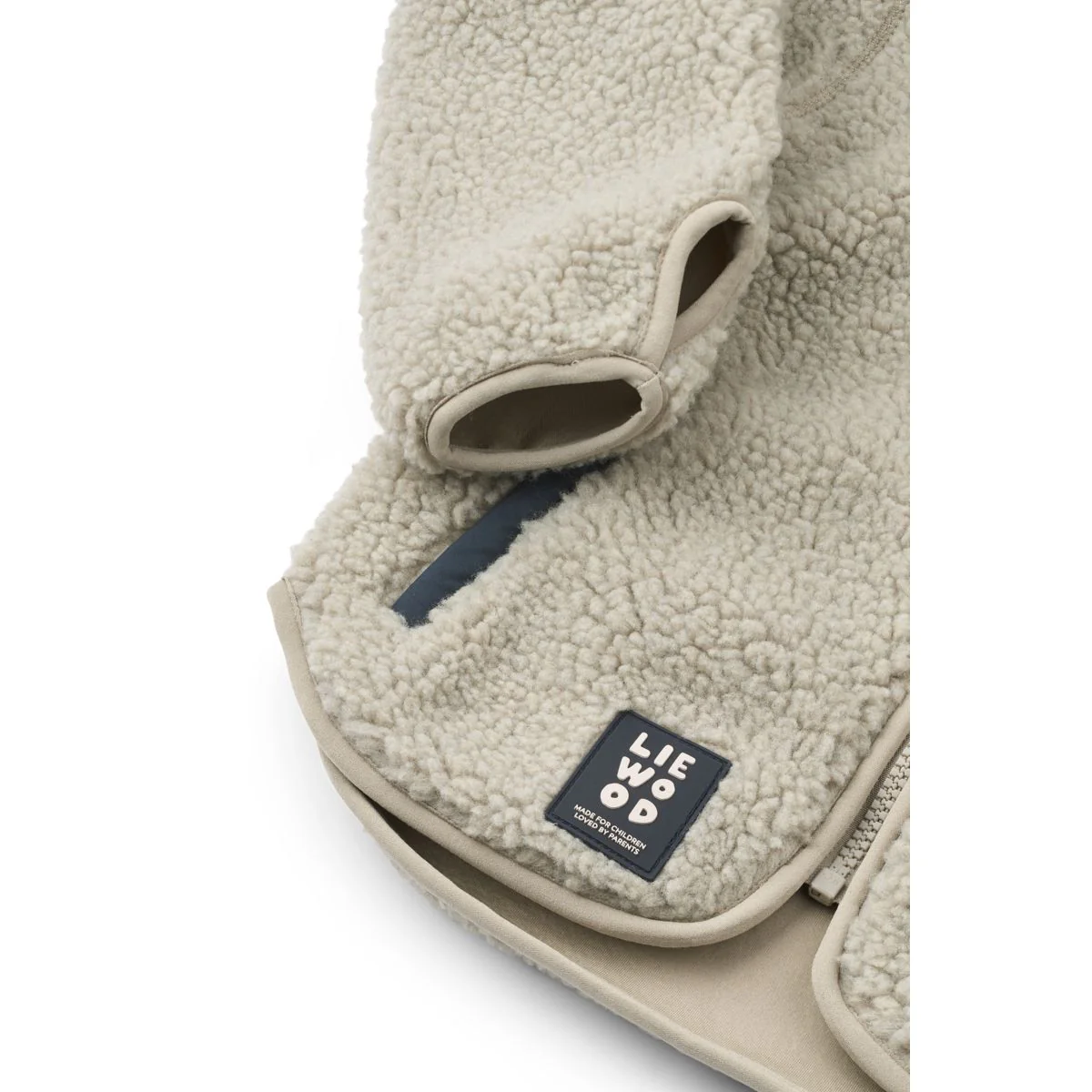 Nolan Pile Jacket - Mist - Image 4