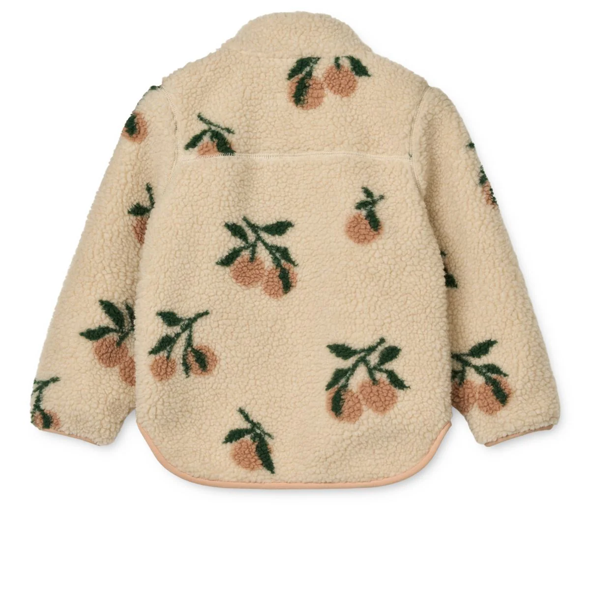 Nolan Pile Jacket - Peach / Sea shell - Image 2