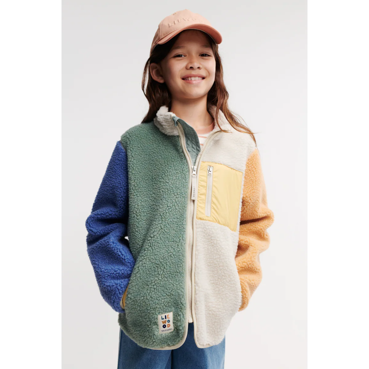 Nolan Pile Jacket - Peppermint multi mix - Image 5