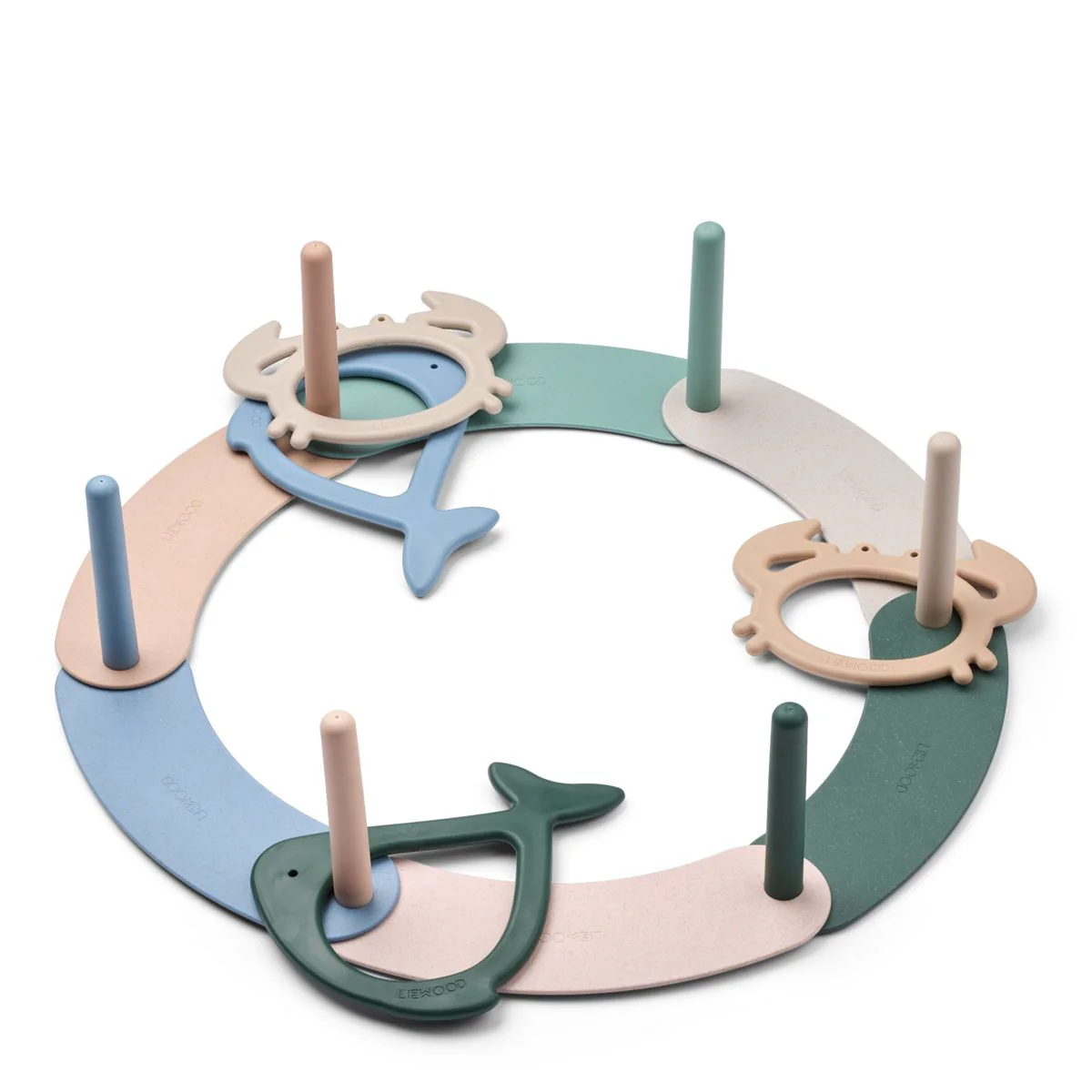 Noova Ring Toss Game - Peppermint multi mix