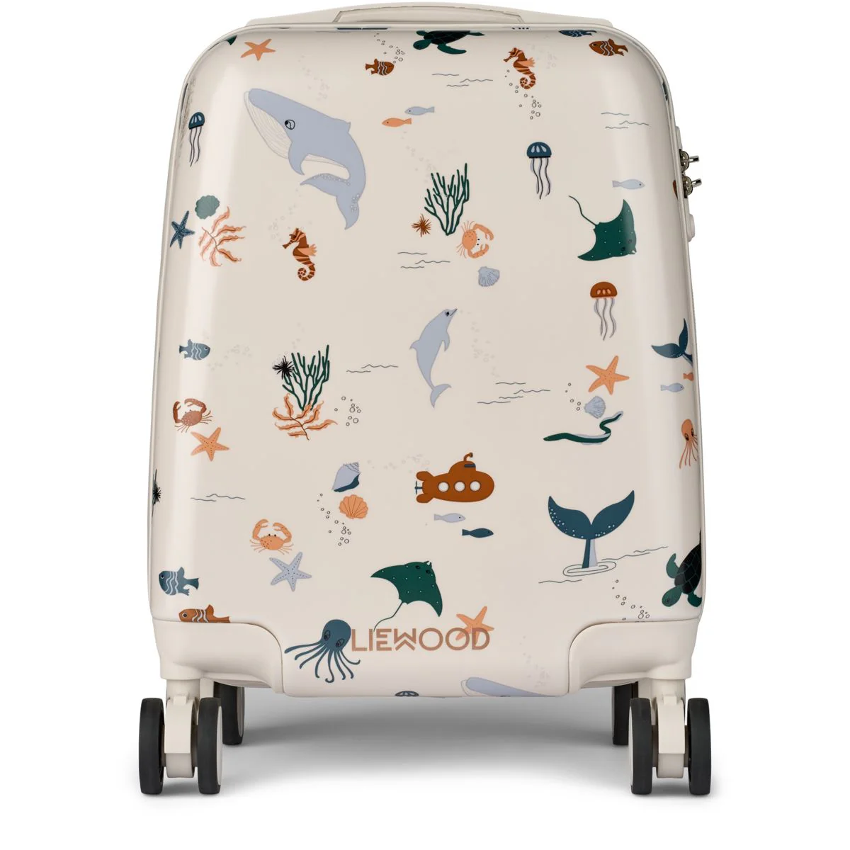 Norelle Hardcase Suitcase - Sea creature / Sandy
