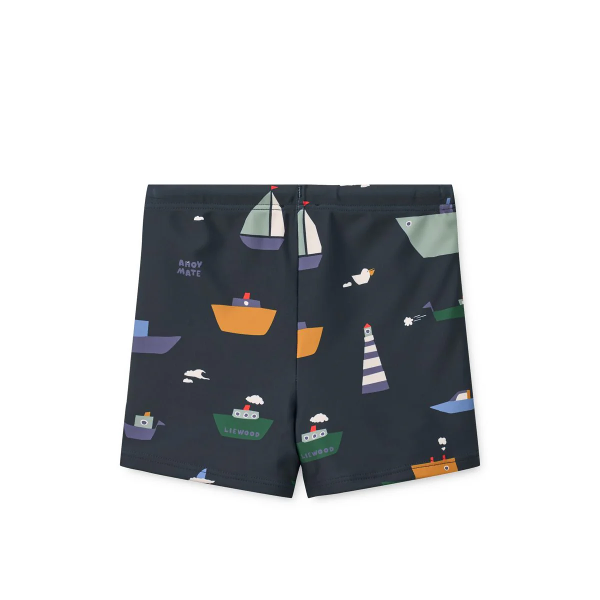 Otto Printed Swim Trunks - Sailing / Classic navy - Image 2