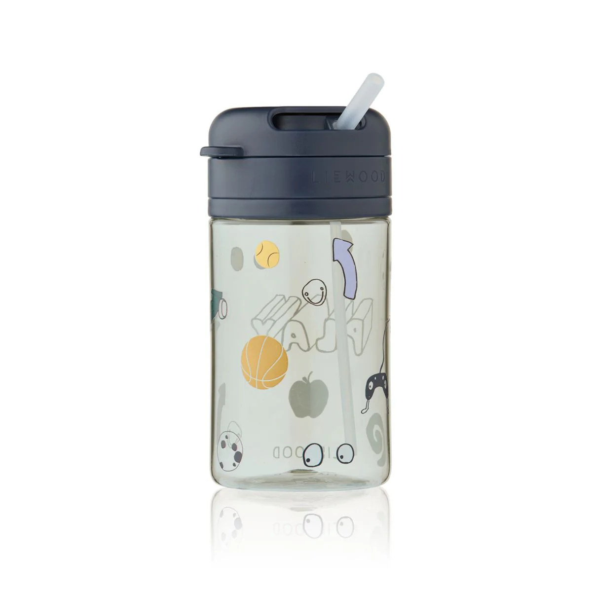 Pavia Tritan Straw Cup 500 ml - Play / Dusty Peppermint - Image 2