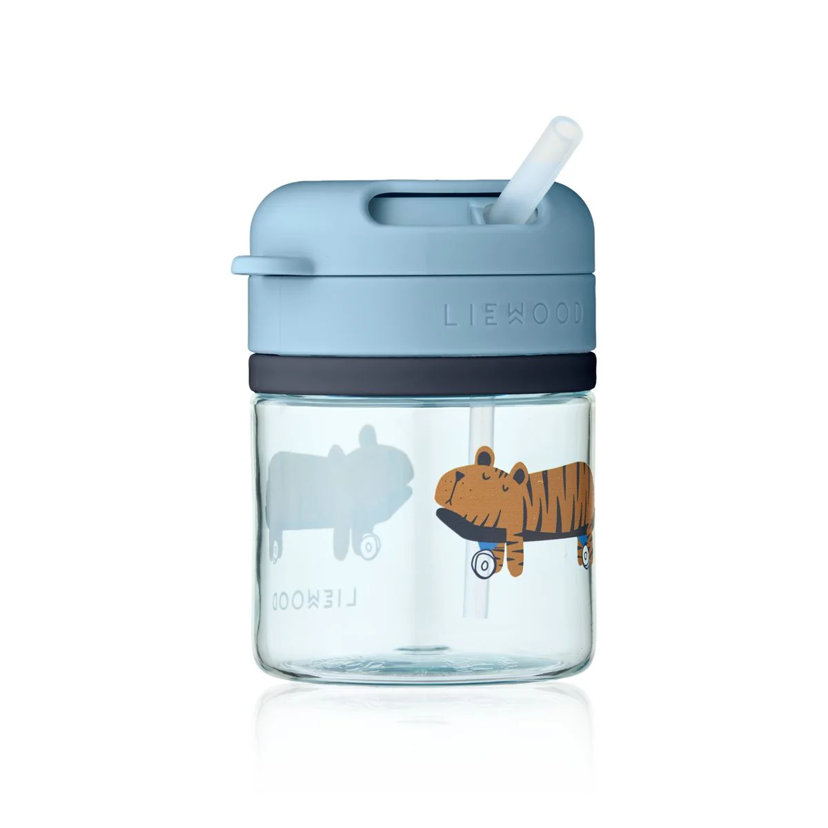 Pavia Tritan Straw Cup 280 ml - Fun / Beach blue - Image 2