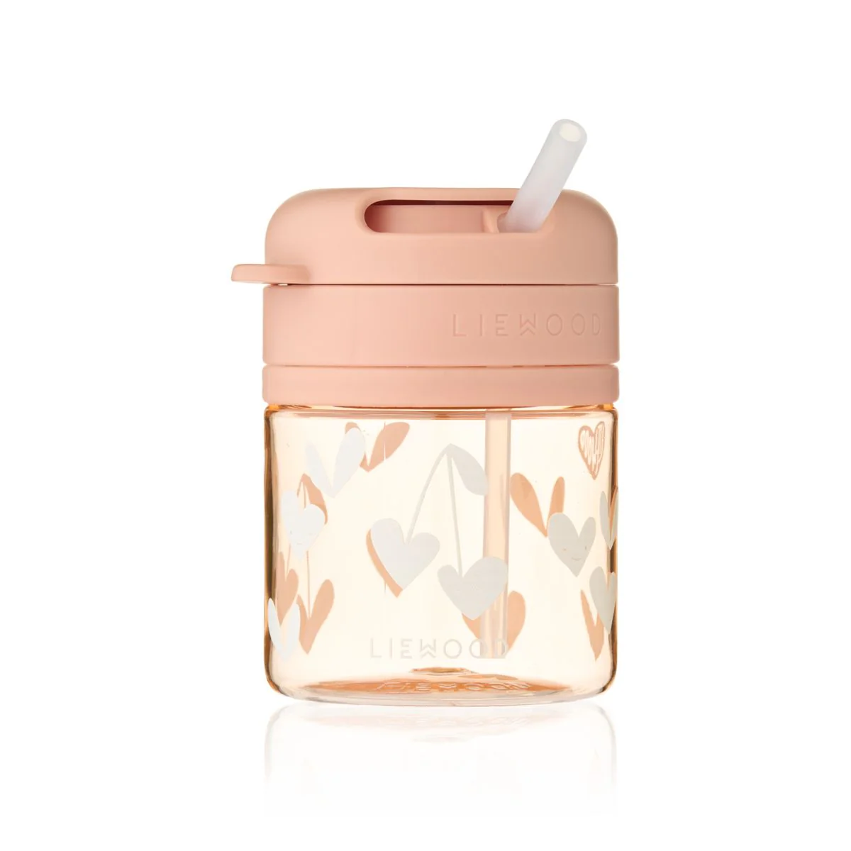 Pavia Tritan Straw Cup 280 ml - Sweethearts / Pale tuscany - Image 2