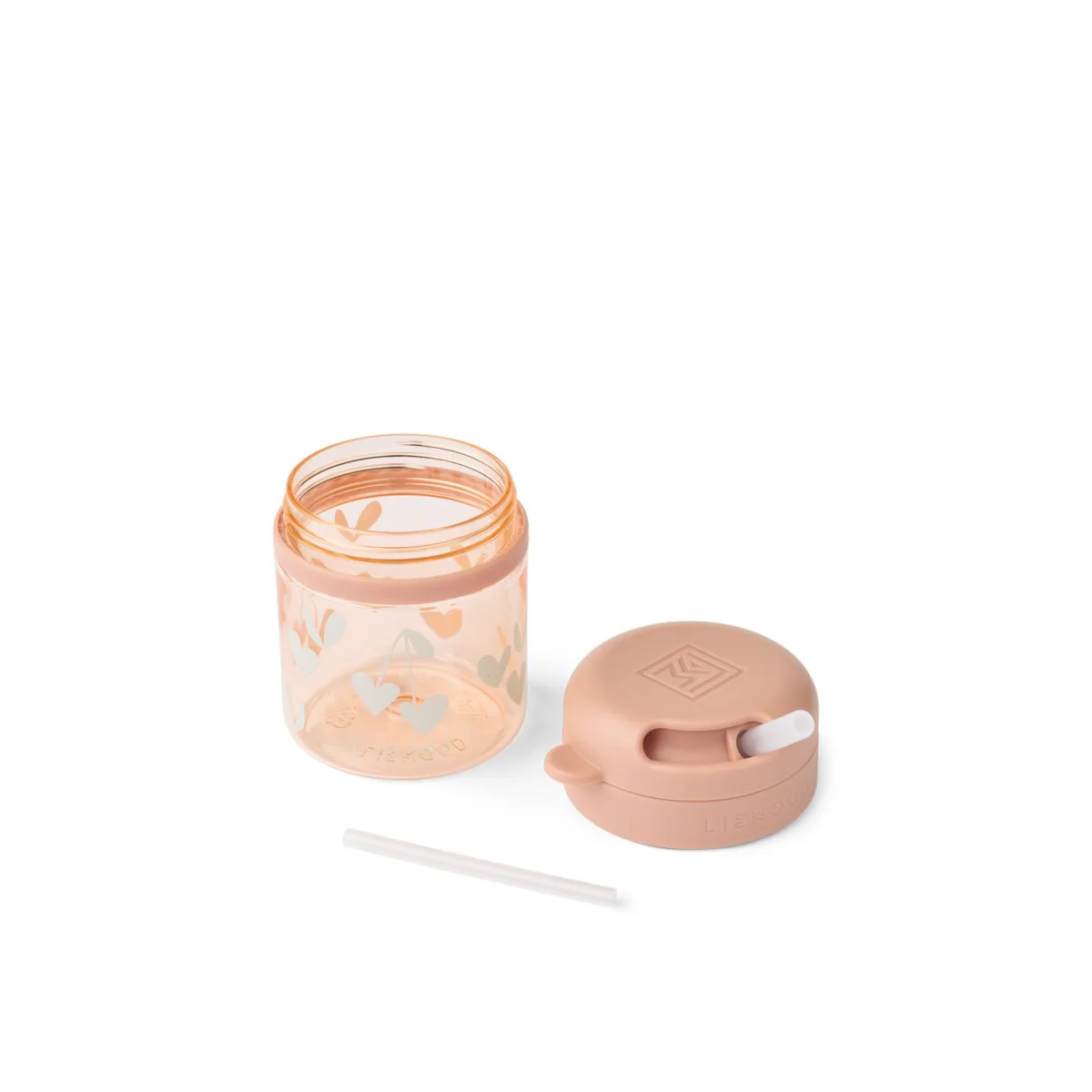 Pavia Tritan Straw Cup 280 ml - Sweethearts / Pale tuscany - Image 3