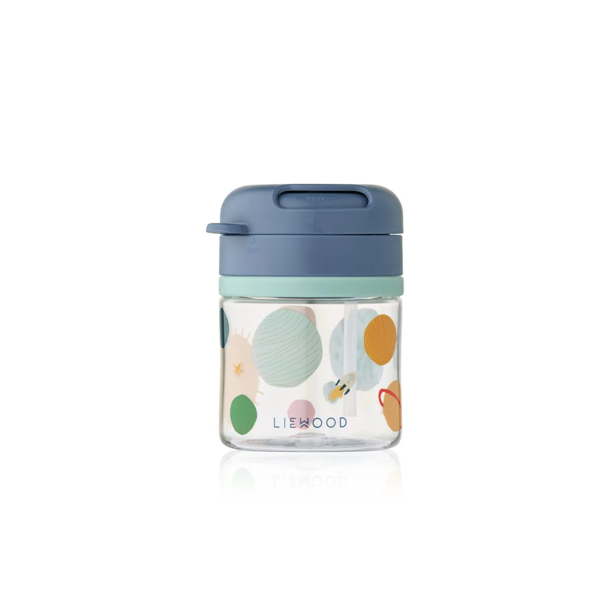Pavia Tritan Straw Cup 280 ml - Universe / Classic navy