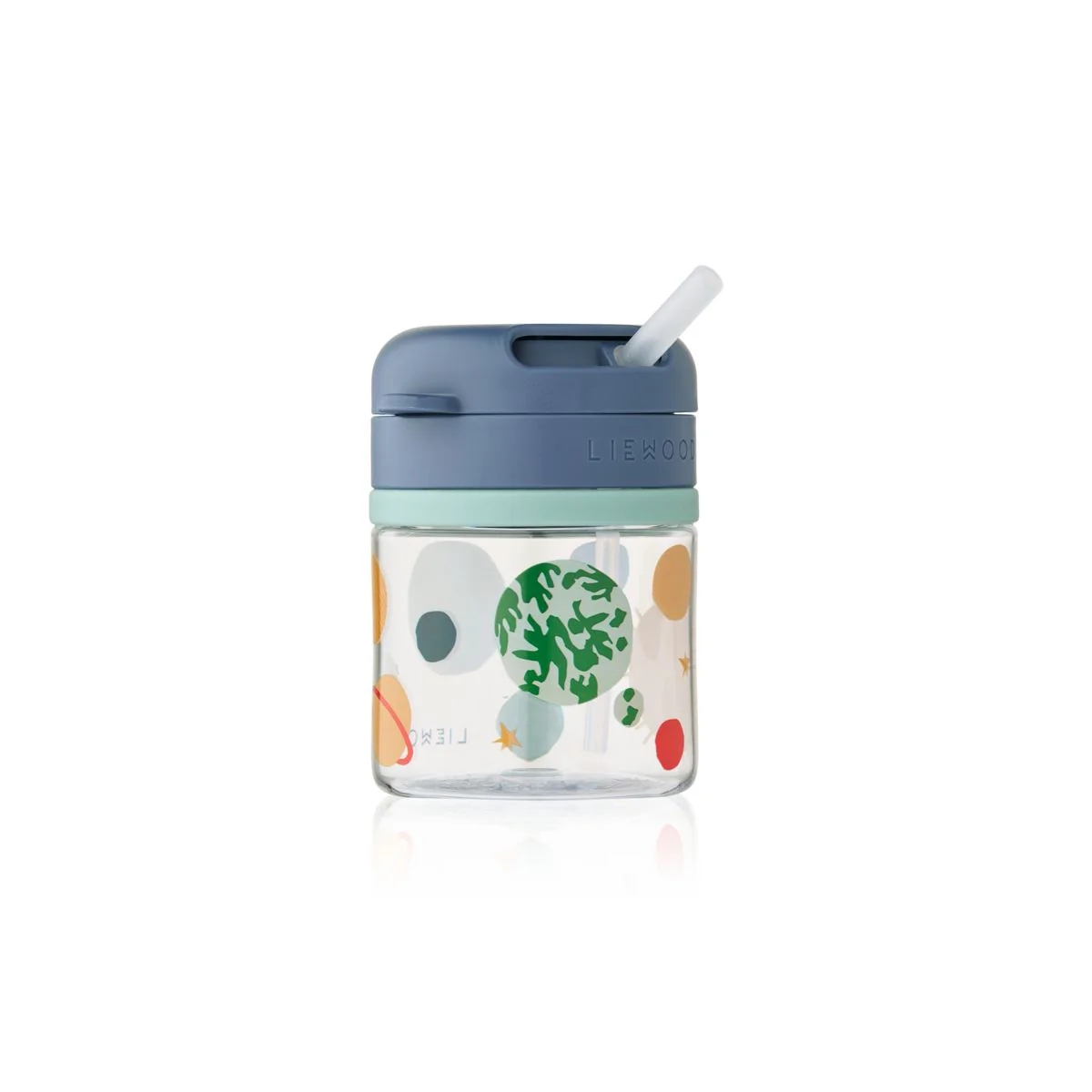Pavia Tritan Straw Cup 280 ml - Universe / Classic navy - Image 2