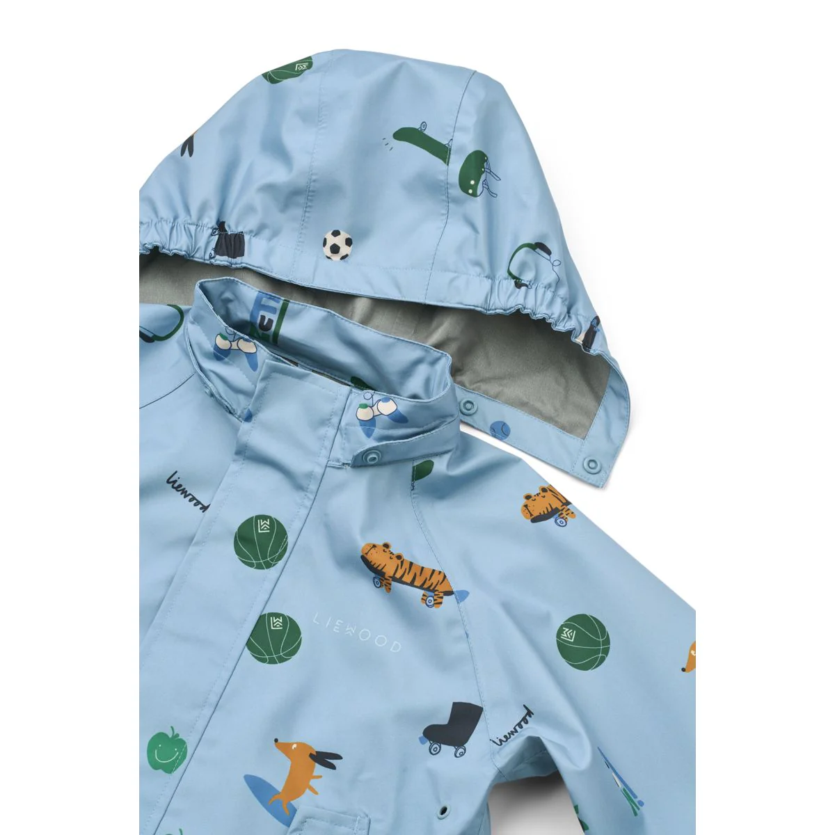 Pedia Rainwear Set - Fun / Beach blue - Image 5