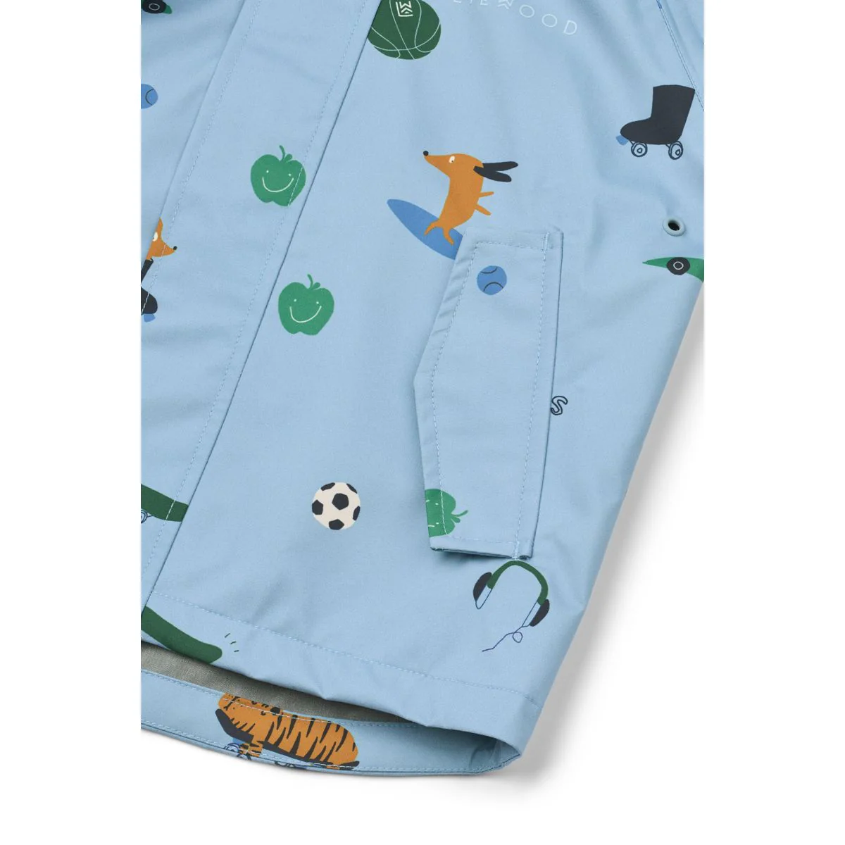 Pedia Rainwear Set - Fun / Beach blue - Image 6