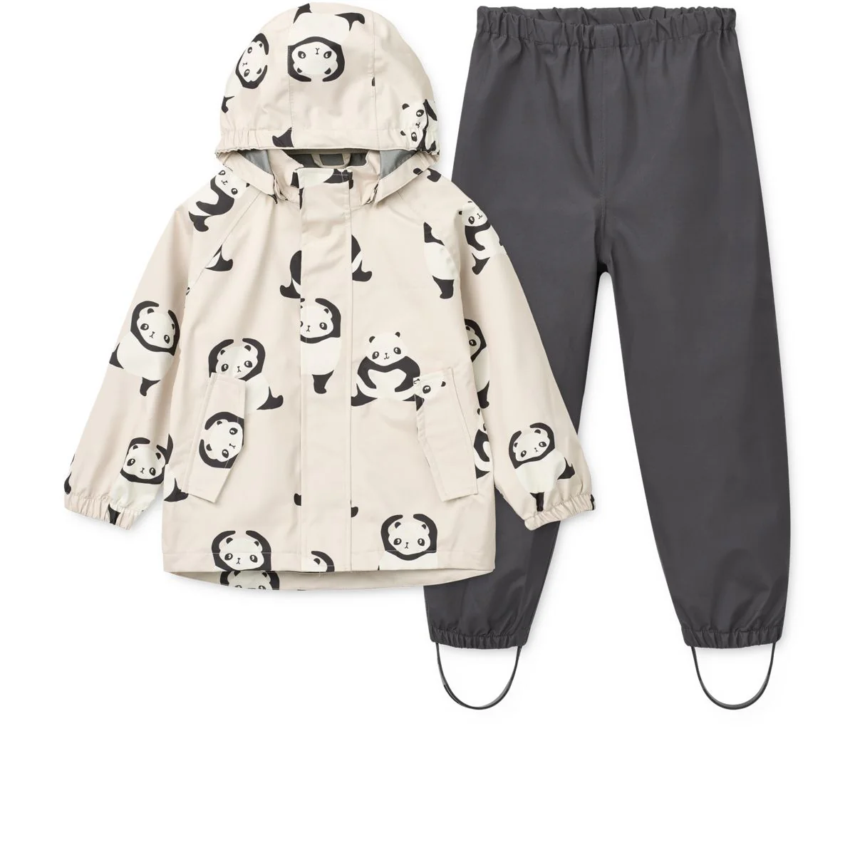 Pedia Rainwear Set - Panda / Sandy