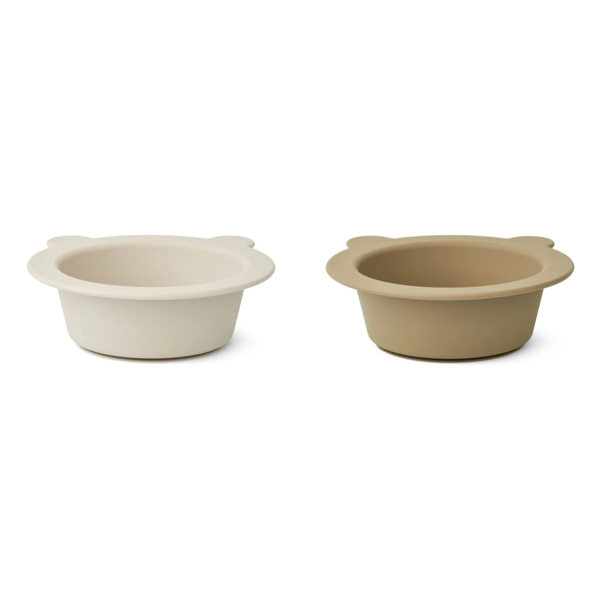Peony Suction Bowl 2-Pack - Sandy / Oat - Image 3