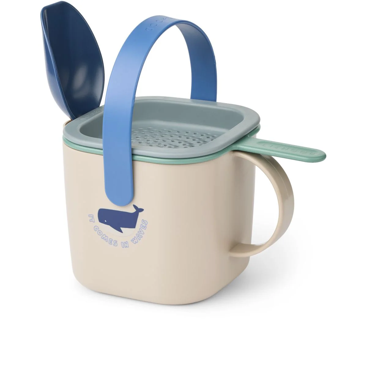 Roald Sand Set - Shark / Dove blue