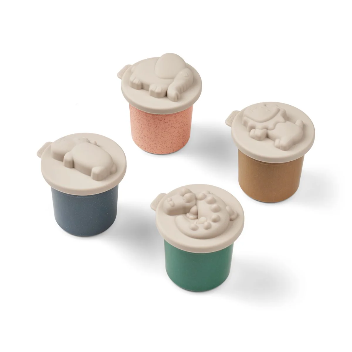 Rollie Modeling Dough 4-Pack - Golden caramel multi mix