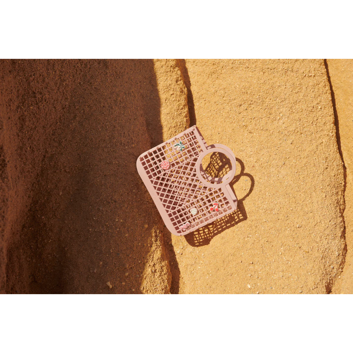 Samantha Basket with Charms - Rose - Image 2