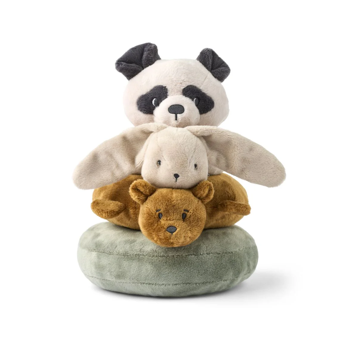 Sannie Plush Stacking Tower - Sandy multi mix