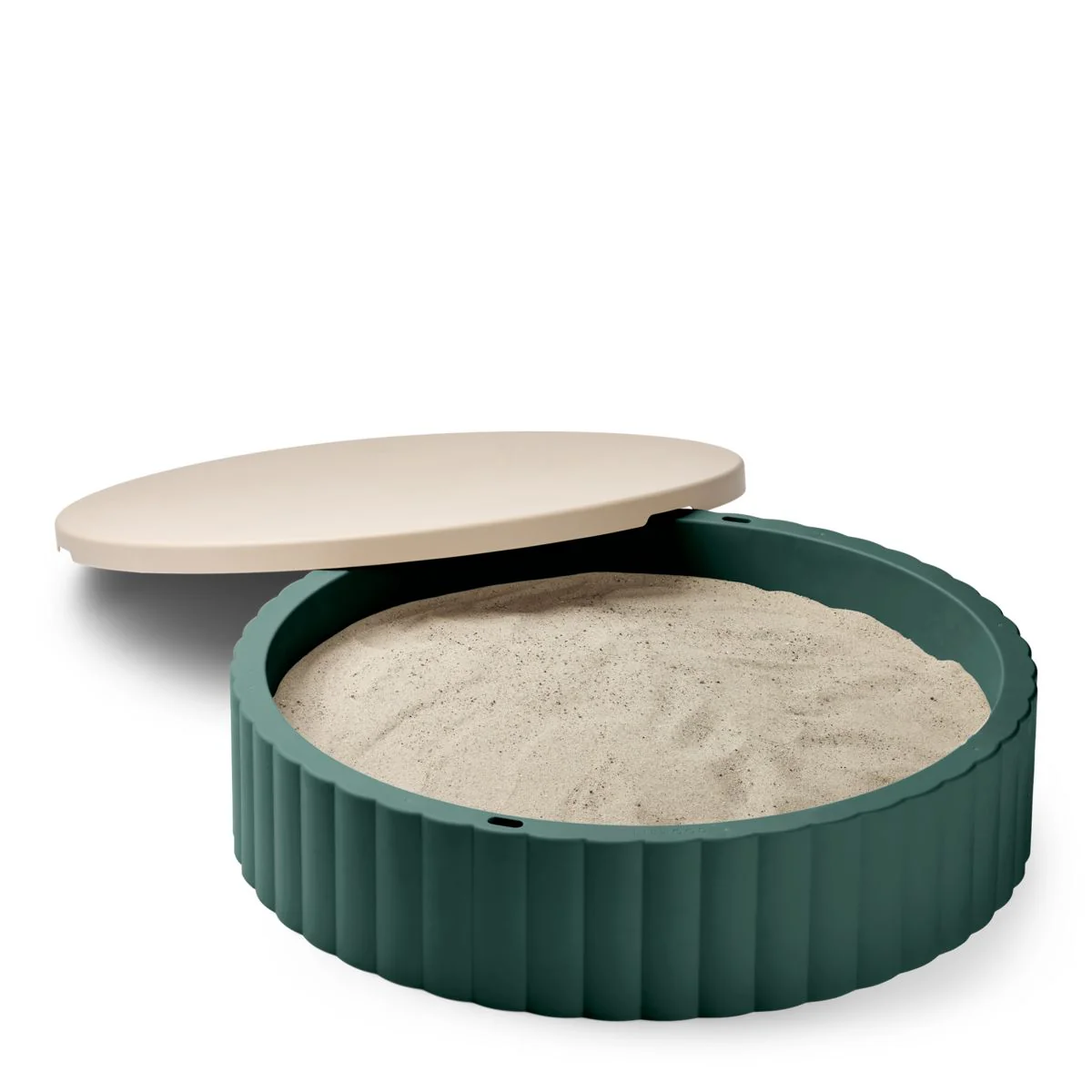 Saul Sandpit - Garden green / Sandy